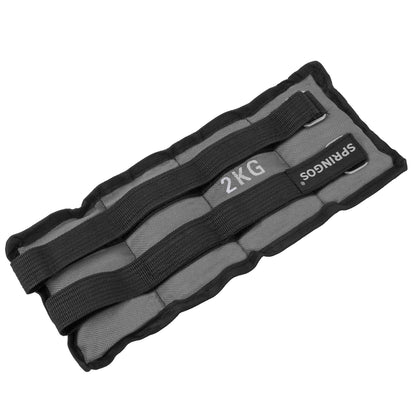 Riešų ir kulkšnių svoriai  FA0006, 2x 2kg