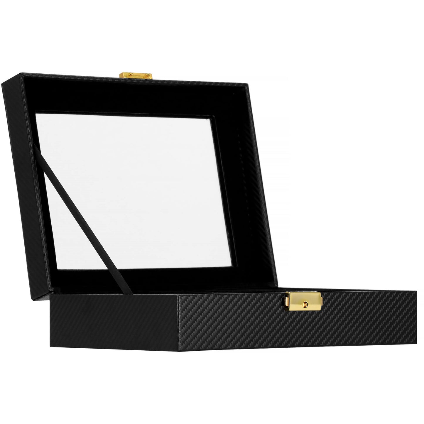 Laikrodžio dėžutė juodos spalvos HA1057 25x20x8cm