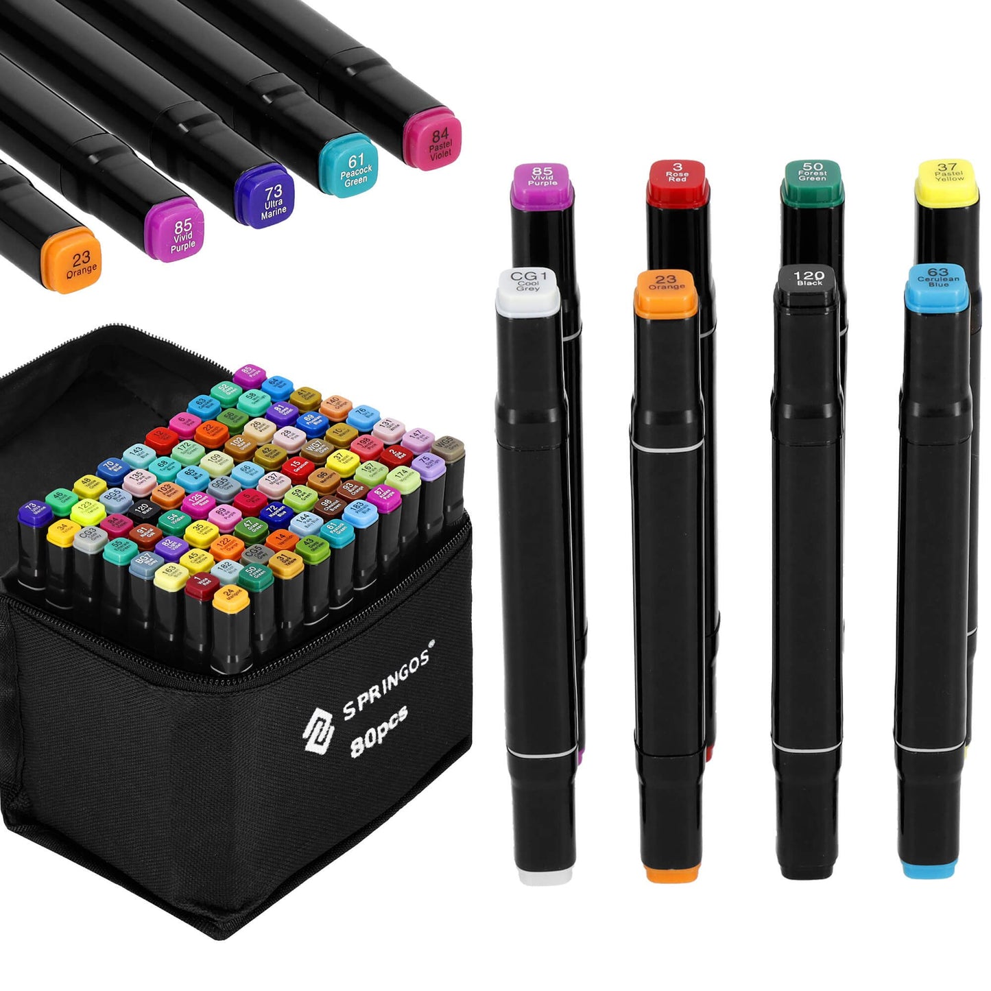 Alkoholio žymekliai  SA1015 80 vnt.