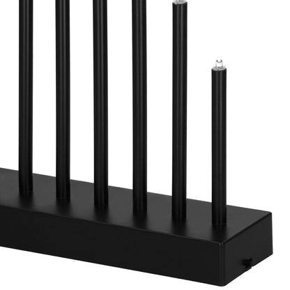 CL0854 Derokatyvinis žvakių stovas 9 LED