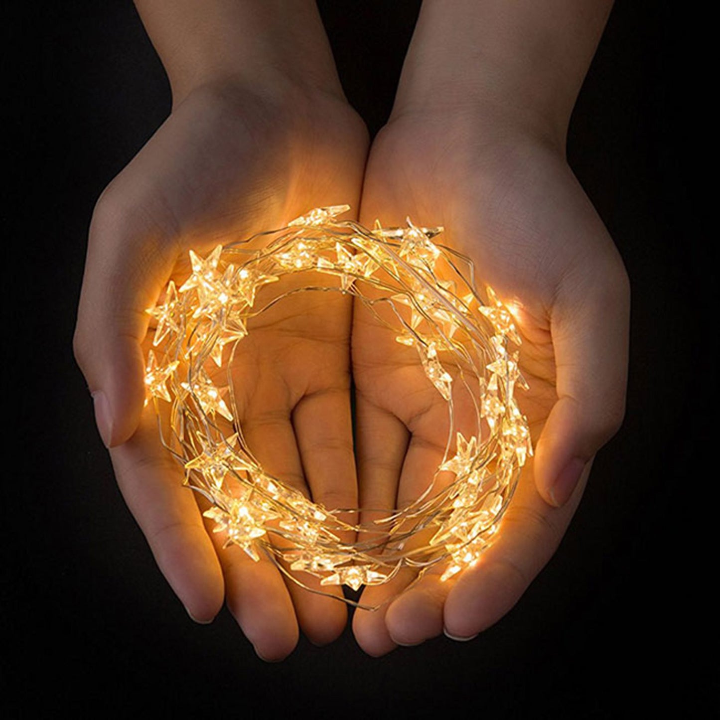 CL0070 Girlianda 20 LED, šilta balta, 5m