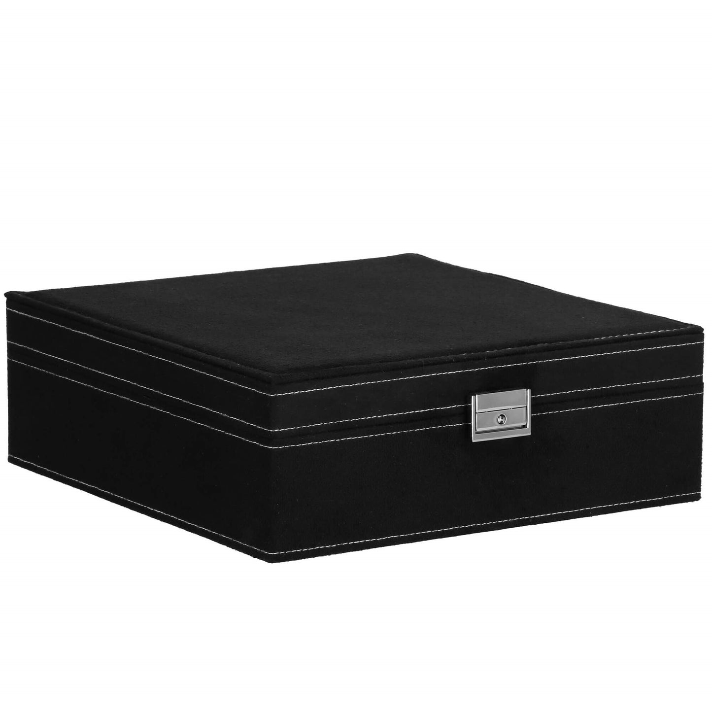Papuošalų dėžutė juodos spalvos SV1046 26x26x8cm