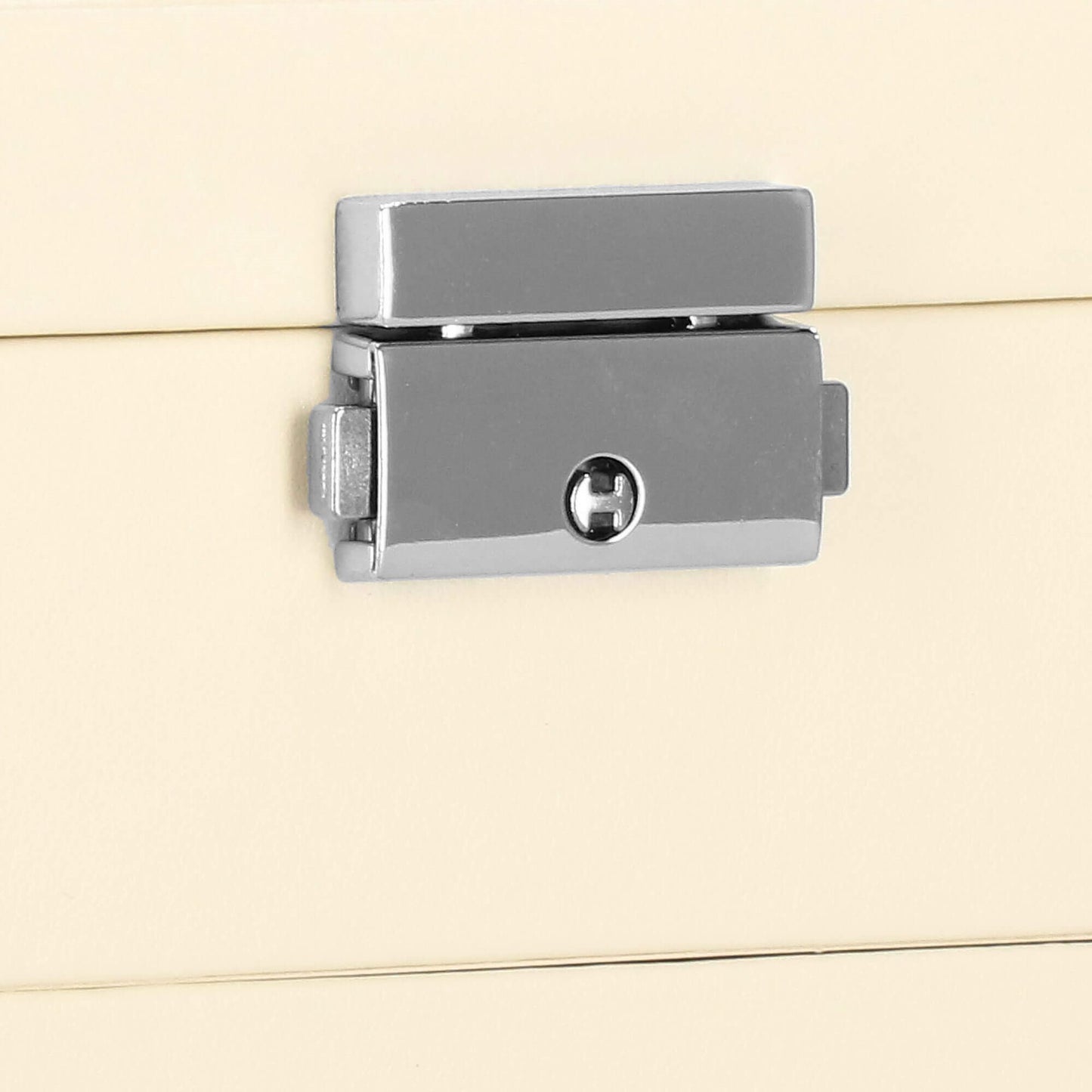 Papuošalų dėžutė kreminės spalvos HA1032 16x16x11cm