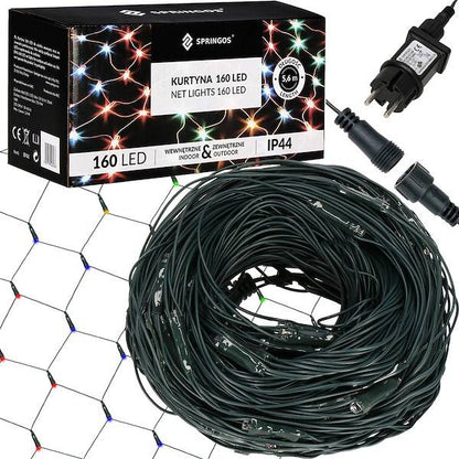 Kalėdinės lemputės  CL4014 160 Led 2x2,6 m