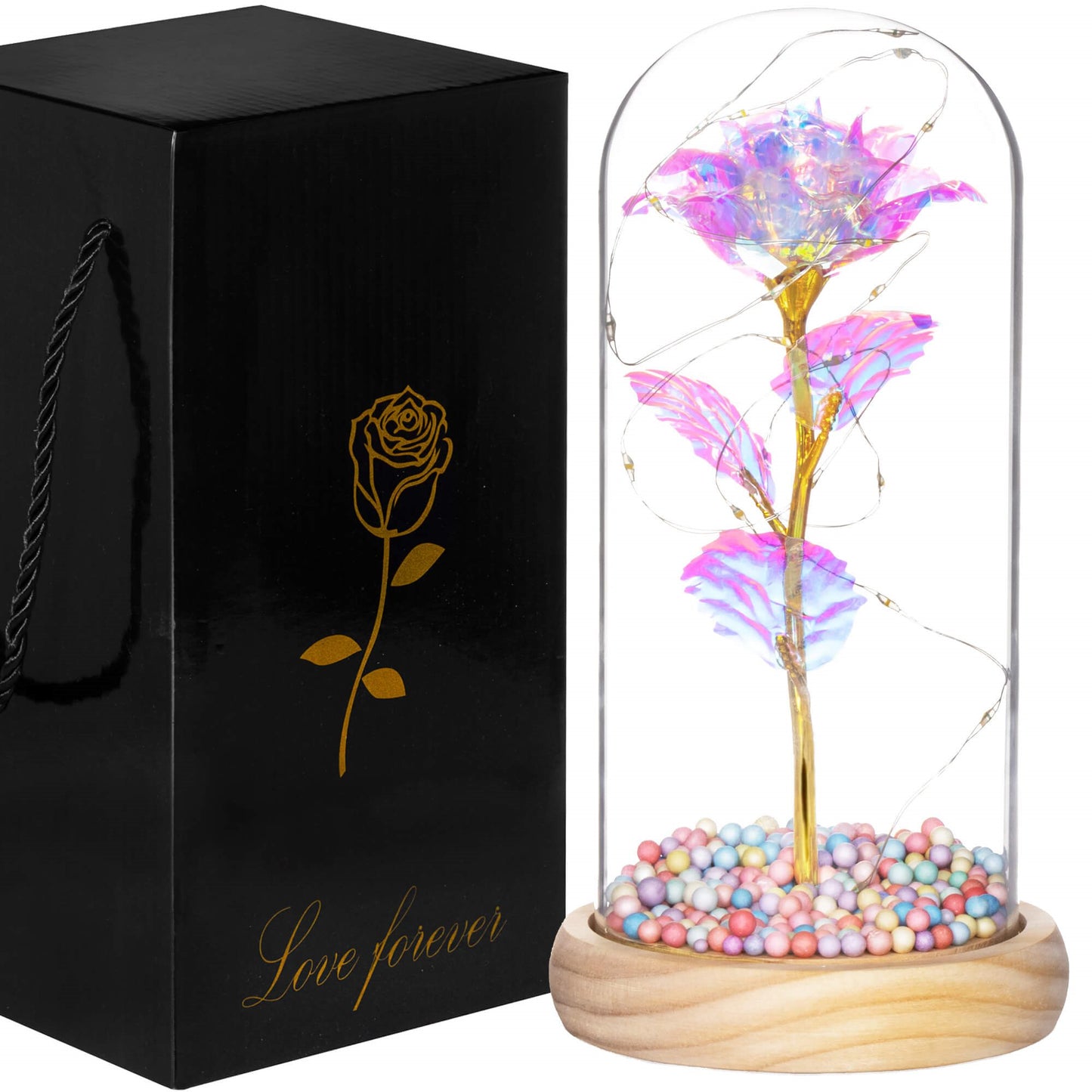 Amžinoji rožė stikliniame kupole  HA5159