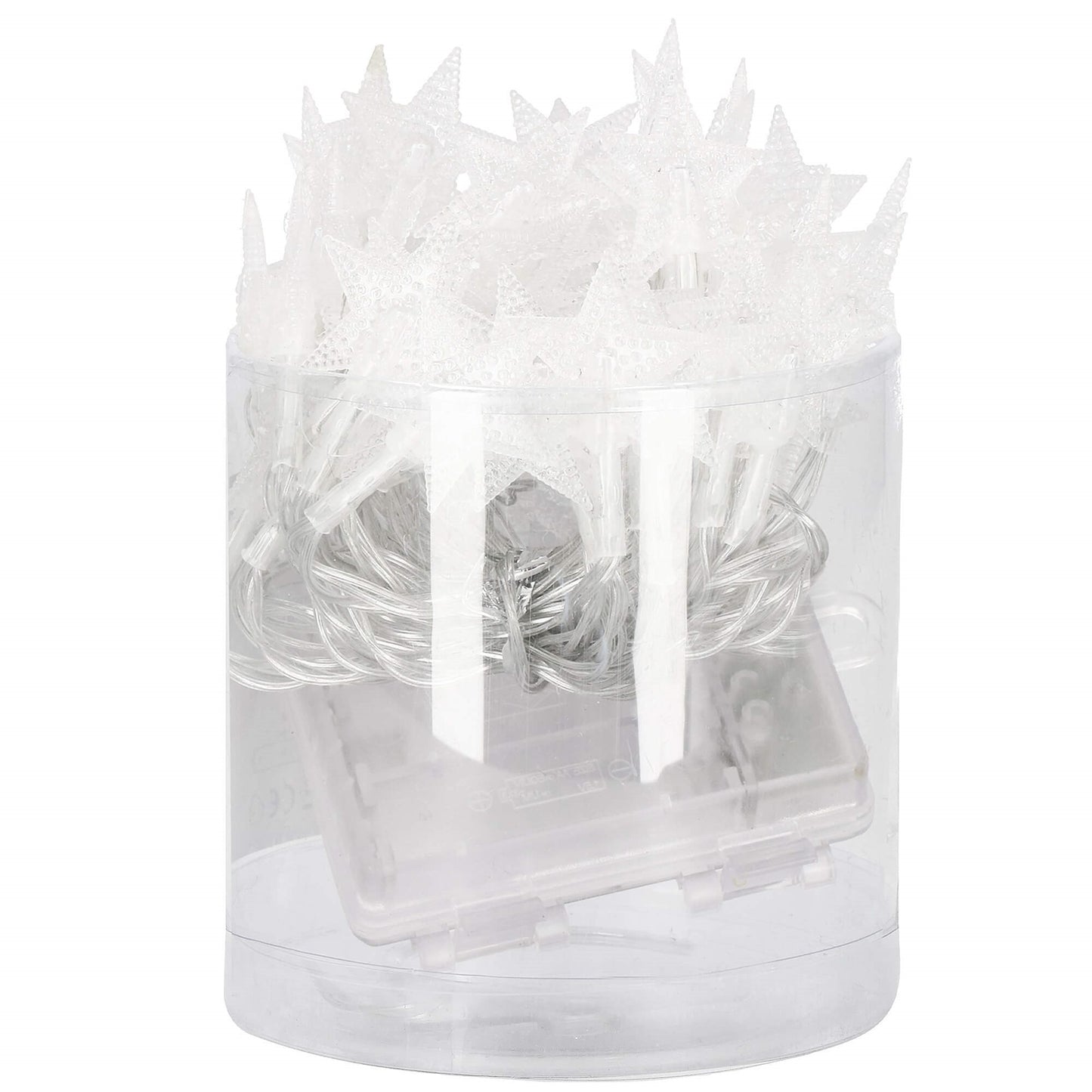 Žvaigždžių girlianda. 50 LED C79, šilta balta, 3xAA