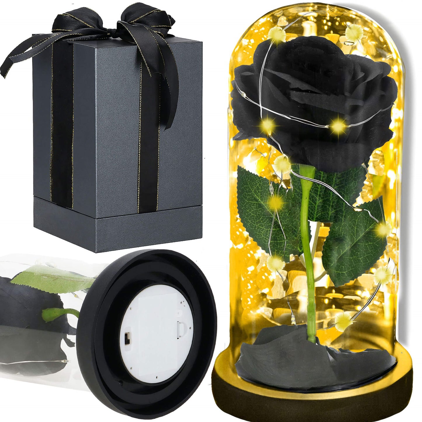 Amžinoji rožė stikliniame kupole HA7442