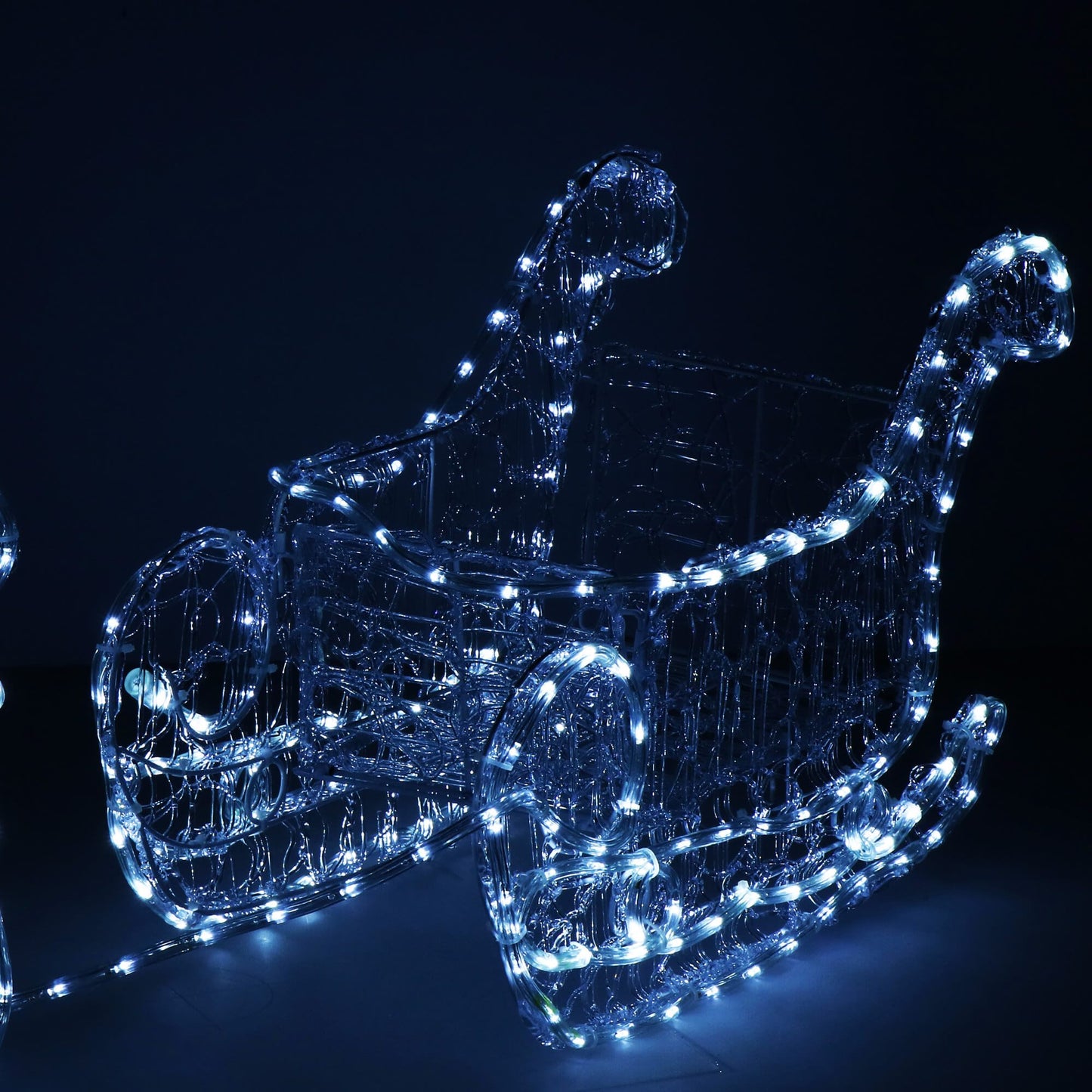 CL1221 LED 3D elnias su rogėmis