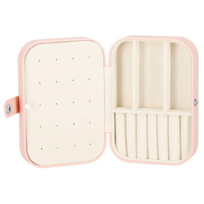 Papuošalų dėžutė rožinės spalvos HA1082 16x11,5x5 cm