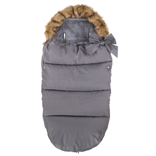 Miegmaišis SB0002, 4-in-1, vežimėliui, rogutėms ir lopšiui, pilkai žalias