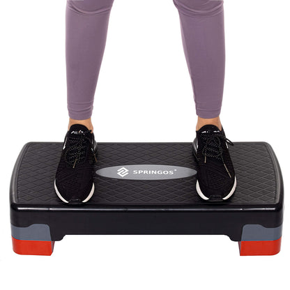 Step fitness aerobikos pratimams 2 lygių platforma  FA0106