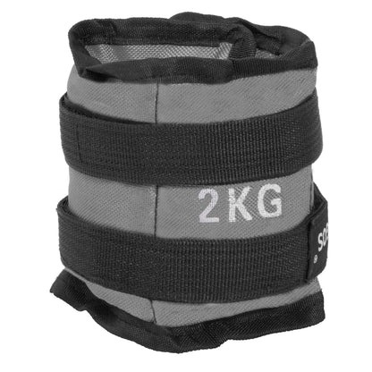 Riešų ir kulkšnių svoriai  FA0006, 2x 2kg