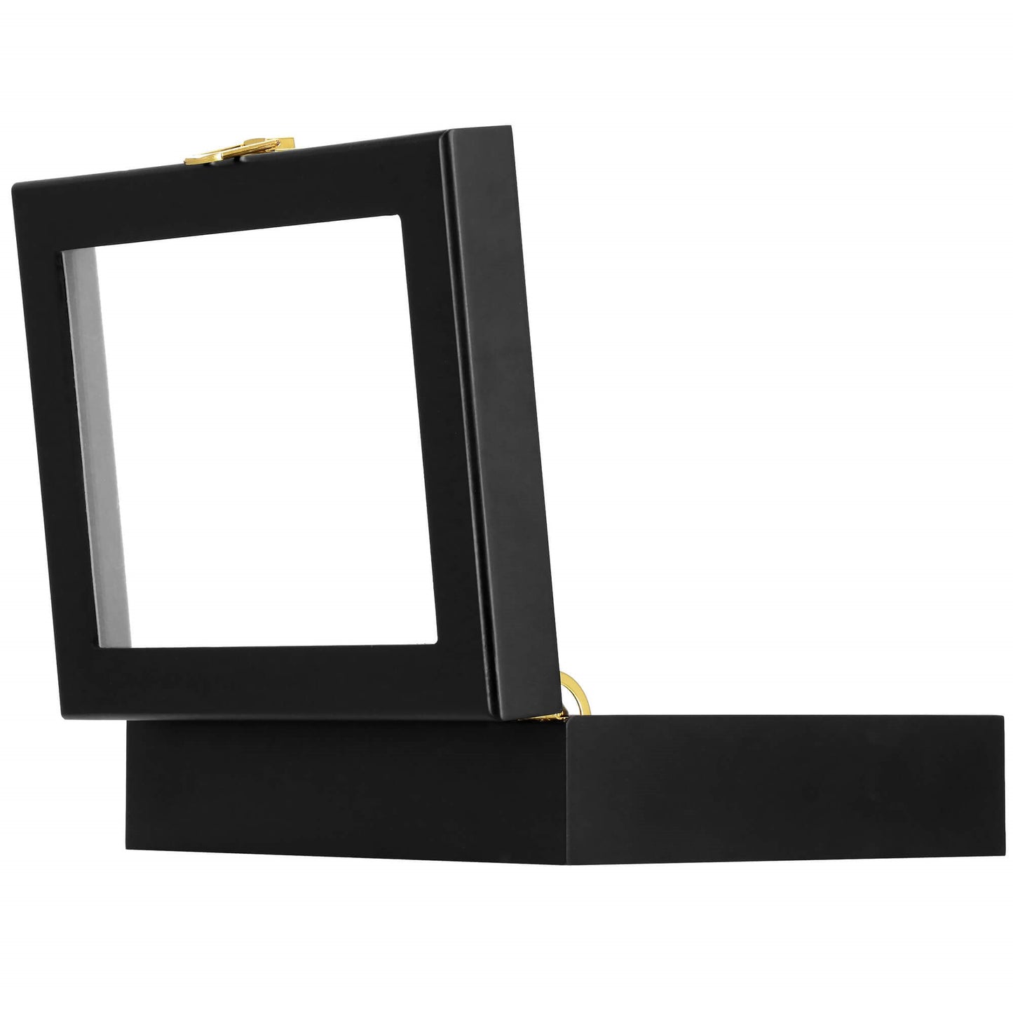 Laikrodžio dėžutė juodos spalvos HA1066 26,5x20x8cm