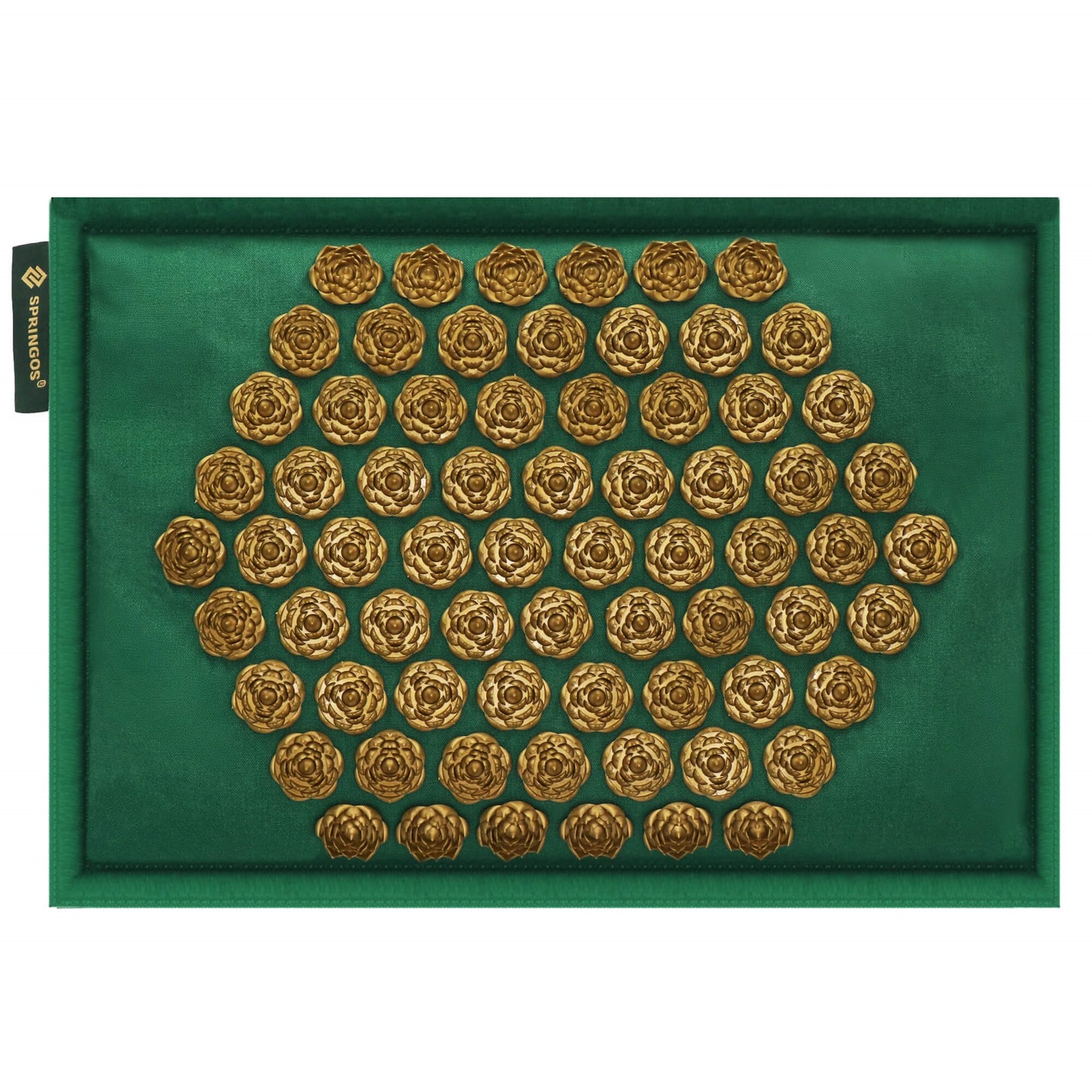 Akupresūros kilimėlis su pagalvėlėmis masažui, nuo skausmo, gydomas iš lino ir kokoso pluošto  SA0154