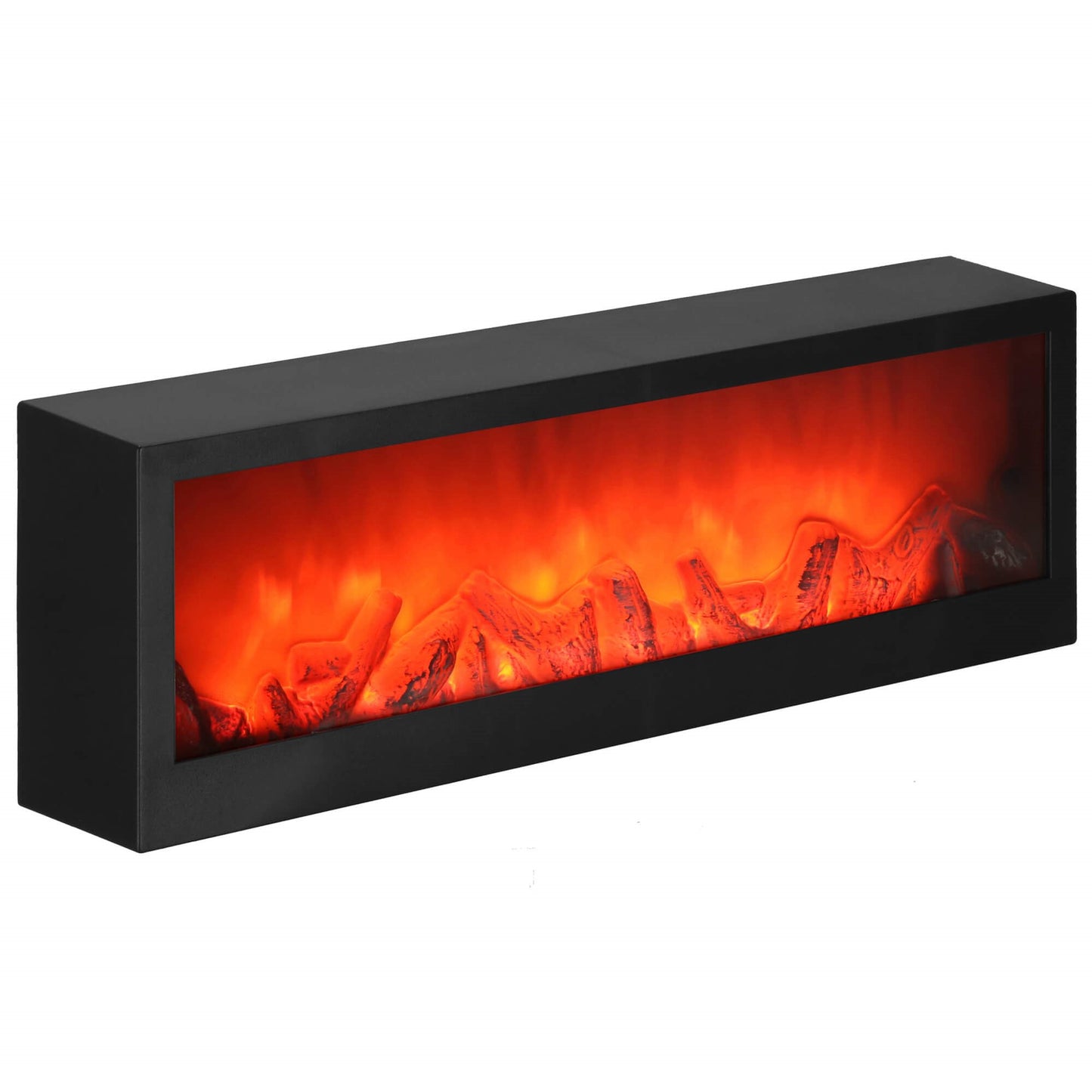 Maitinama židinio lempa CL0863, USB LED 60x10x19,5 cm, dekoratyvinis apšvietimas, juoda