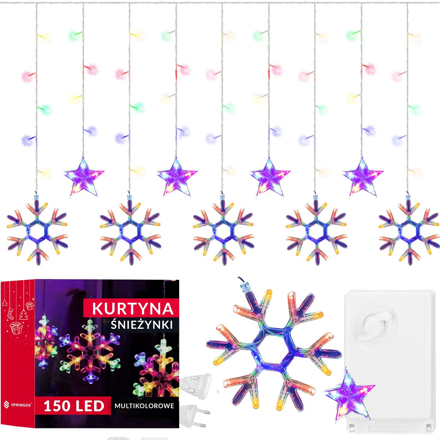 Kalėdinės lemputės  CL4137 150 Led