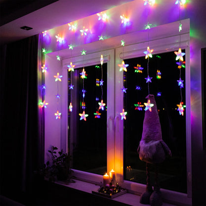 CL4008 Žvaigždių LED užuolaida
