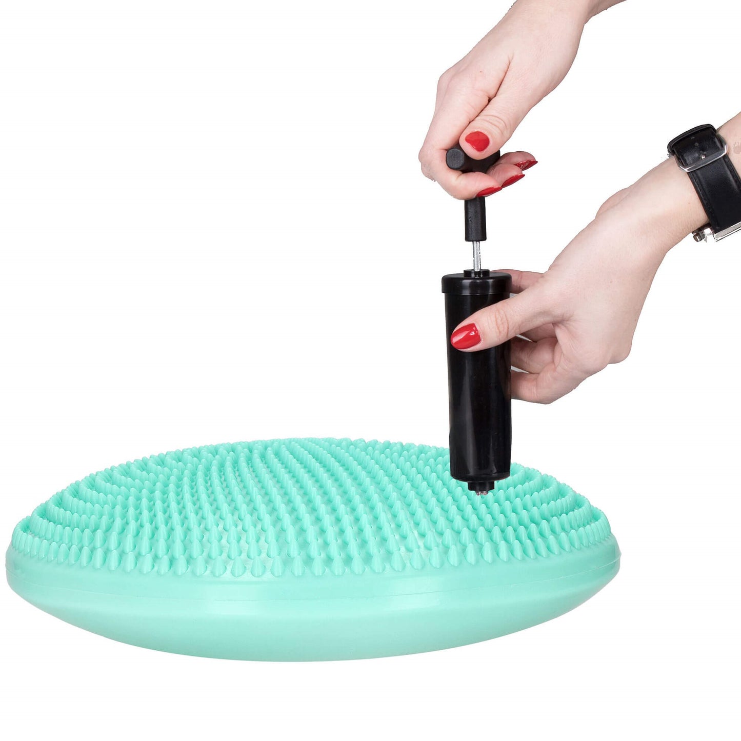 Fitneso Sensor balansinė pagalvė su pompa  FA0077