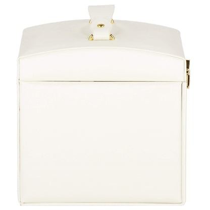 Papuošalų dėžutė kreminės spalvos HA1039 17,5x14x13cm