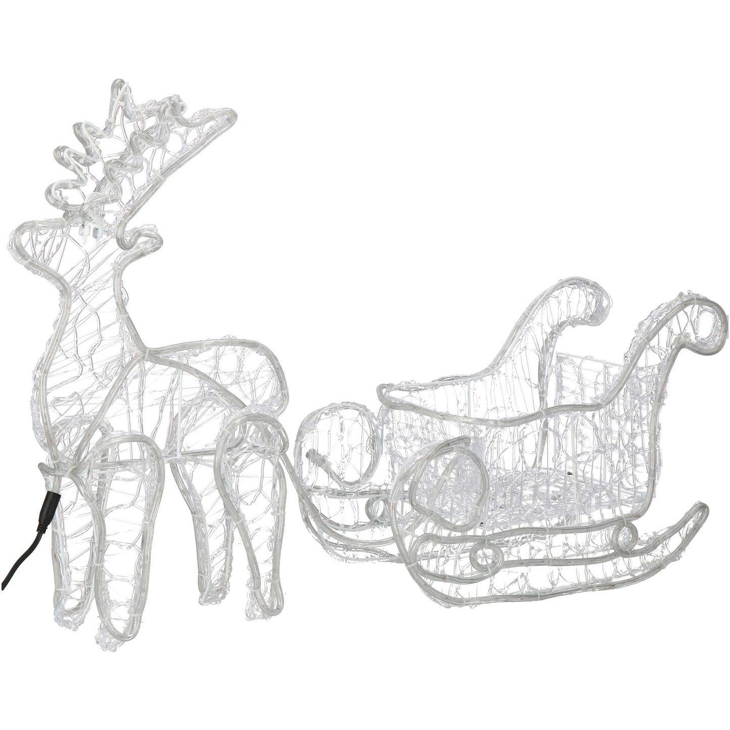 CL1221 LED 3D elnias su rogėmis