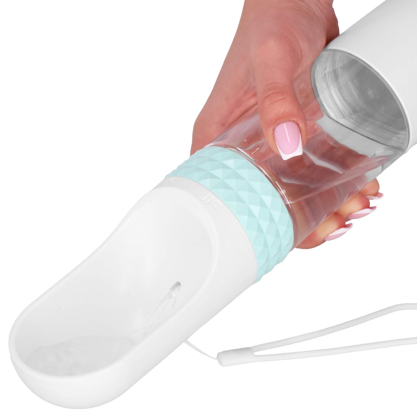 Šunų kelioninis buteliukas maistui ir vandeniui  PA0299 350ml