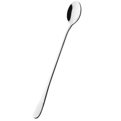 Latte ir desertinės šaukšteliai  HA7498, 6 vnt., nerūdijantis plienas, 19,7 cm, sidabriniai