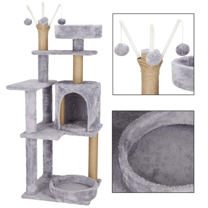 Daugiapakopis kačių namelis  PA1048 127 cm