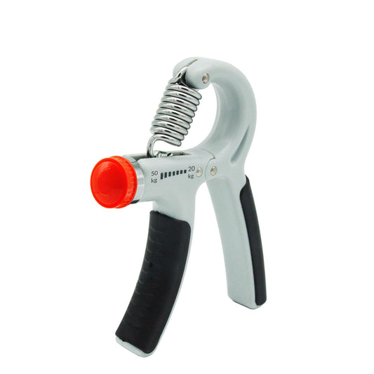 Rankų treniruoklis su reguliuojamu pasipriešinimu  FA0034 20-50 kg pilka-juoda su oranžiniu elementu