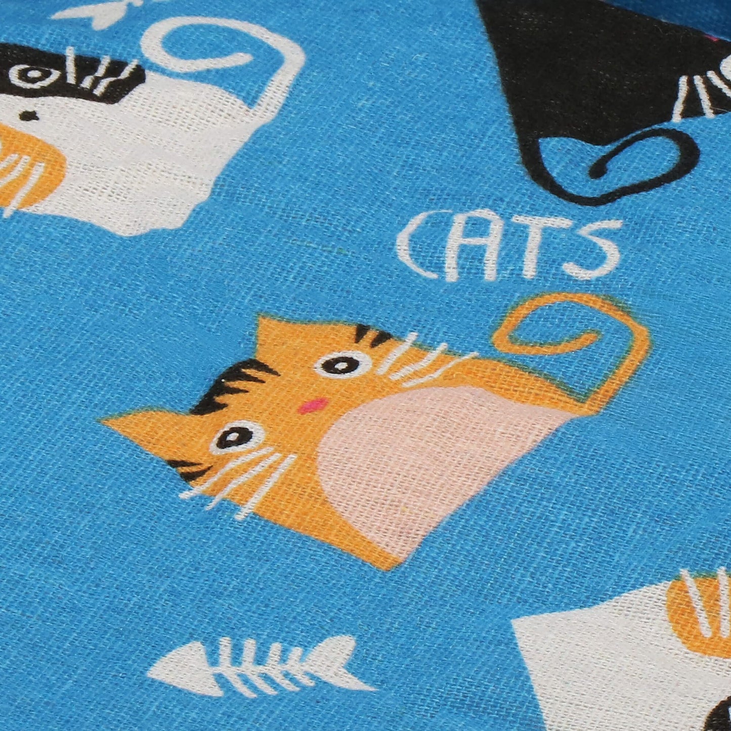 Apvalus šunų ir kačių guolis  PA0242 skersmuo 73 cm pliušinis gultas sutraukiama briauna mėlynas