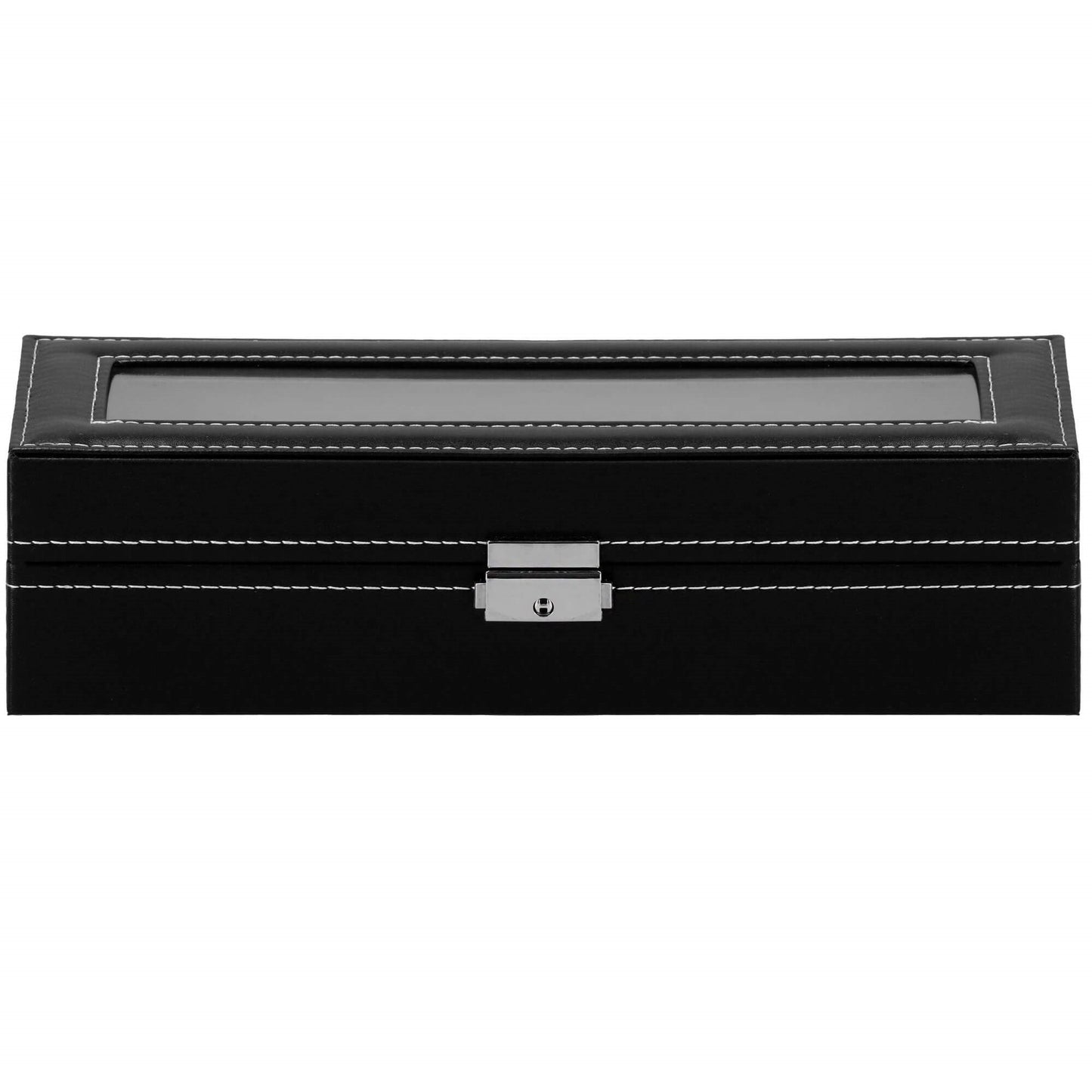 Laikrodžio dėžutė juodos spalvos HA1053 31,5x11x8cm