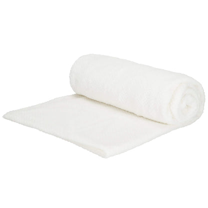 Lova užtiesalas HA7287, antklodė 200x220 cm, sofa užklotas, baltas