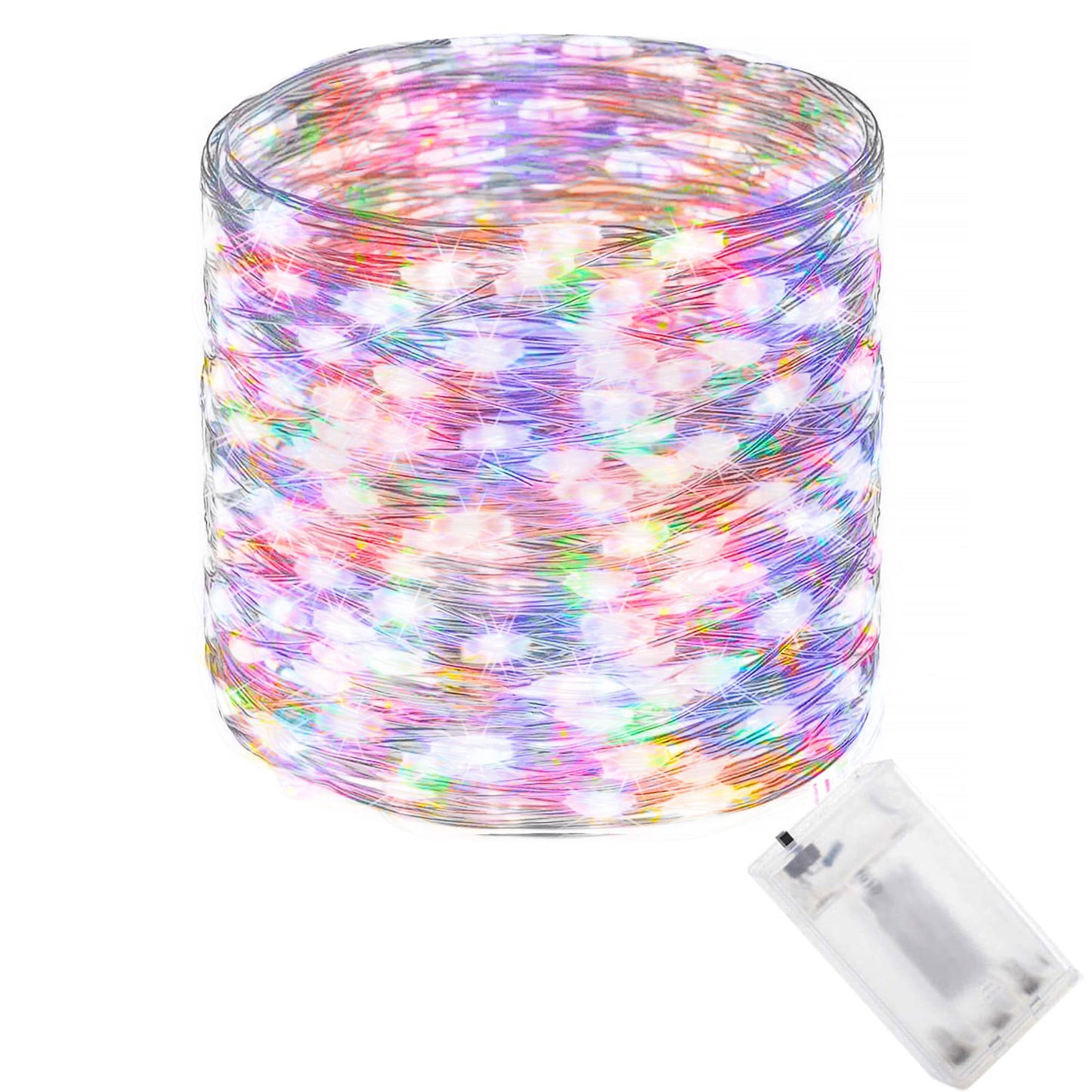 CL0021 LED kalėdinė girlianda 100 LED, spalvota, 9,9m