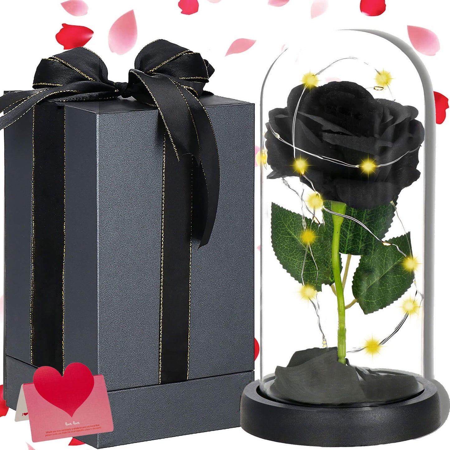 Amžinoji rožė stikliniame kupole HA7442