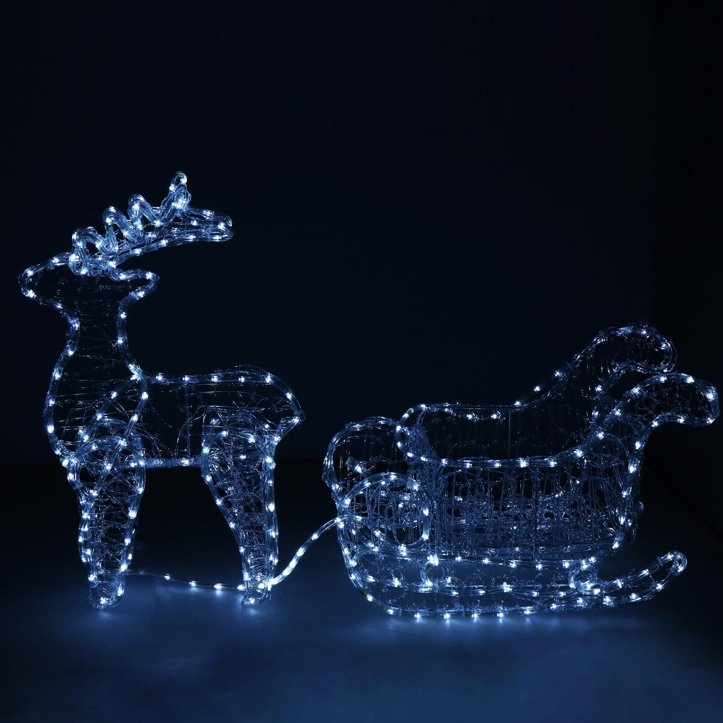 CL1221 LED 3D elnias su rogėmis