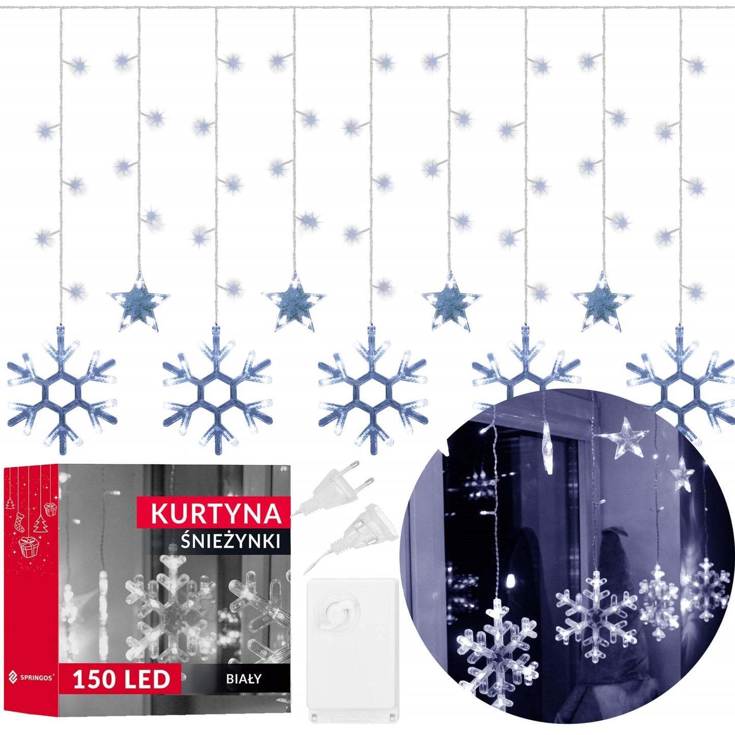Kalėdinės lemputės  CL4138 150 Led