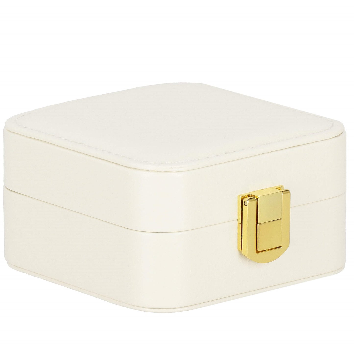 Papuošalų dėžutė kreminės spalvos HA1085 10x10,5cm