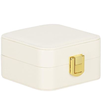 Papuošalų dėžutė kreminės spalvos HA1085 10x10,5cm