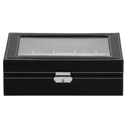 Laikrodžio dėžutė juodos spalvos HA1056 25x20x8cm