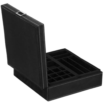 Papuošalų dėžutė juodos spalvos SV1046 26x26x8cm