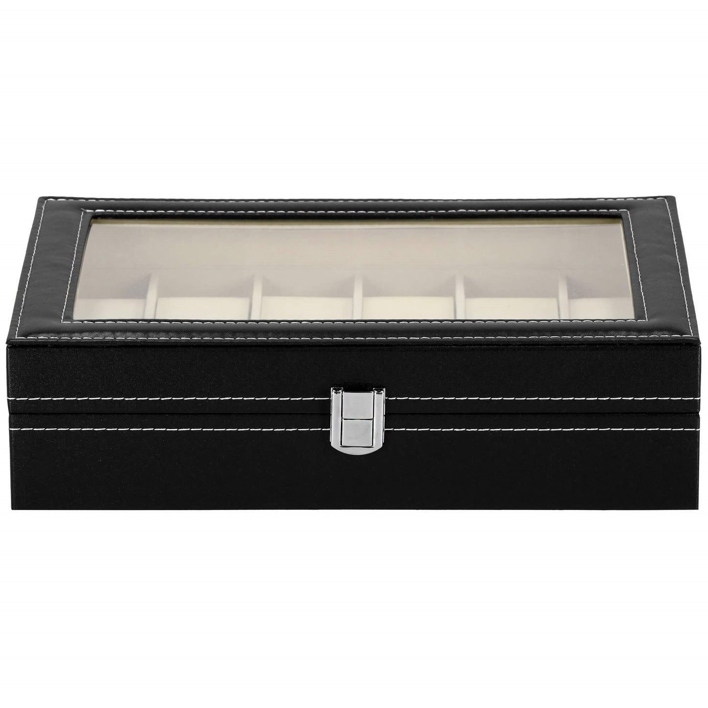 Laikrodžio dėžutė juodos spalvos HA1058 30x20x8cm