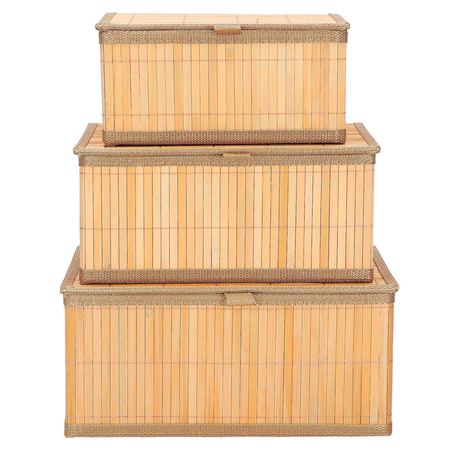 Bambuko organizatoriai kosmetikai  HA0153 3 vnt.