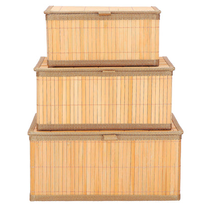 Bambuko organizatoriai kosmetikai  HA0153 3 vnt.