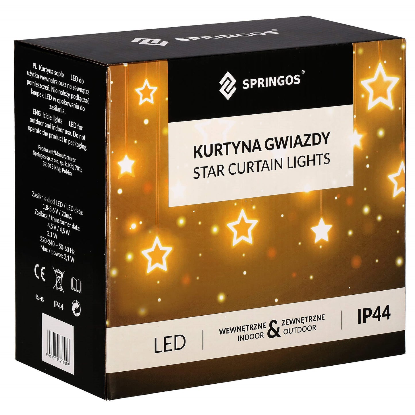 CL4017 ŽVAIGŽDŽIŲ UŽUOLAIDA 138 LED