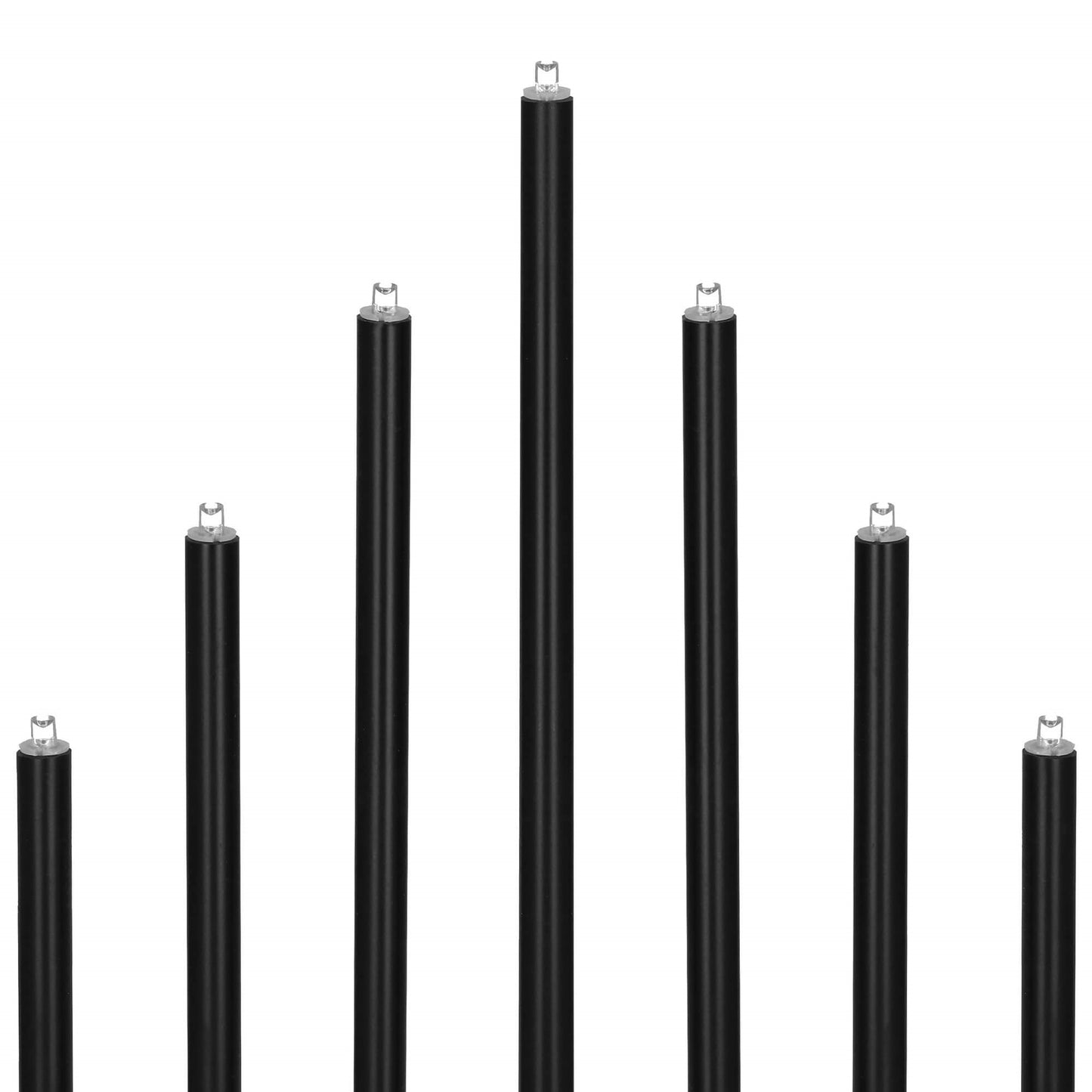 CL0854 Derokatyvinis žvakių stovas 9 LED