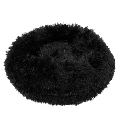 Šuns arba katės guolis  PA0161, 40 cm, pliušinis, juodas