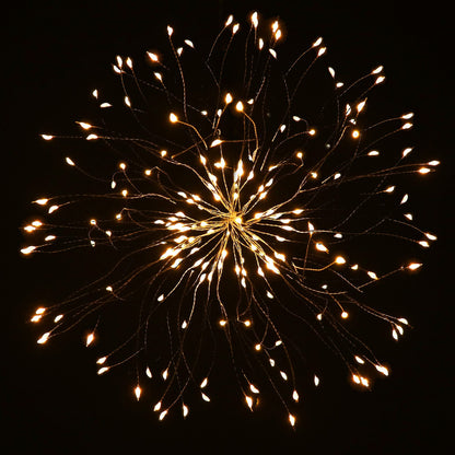 Kalėdų eglutės lemputės žvaigždė, šilta balta CL0117