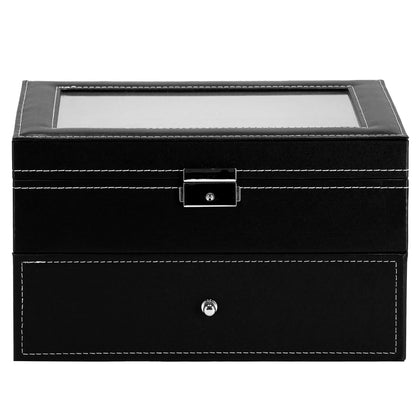 Laikrodžio dėžutė juodos spalvos HA1059