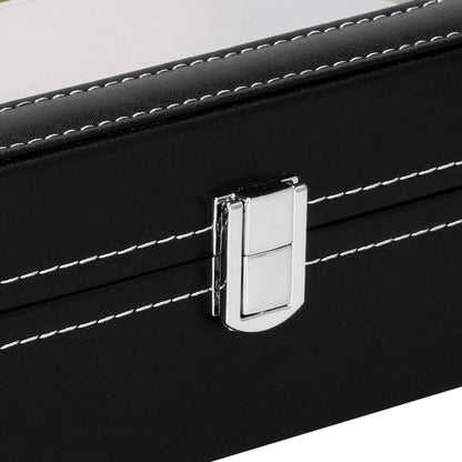 Laikrodžio dėžutė juodos spalvos HA1058 30x20x8cm