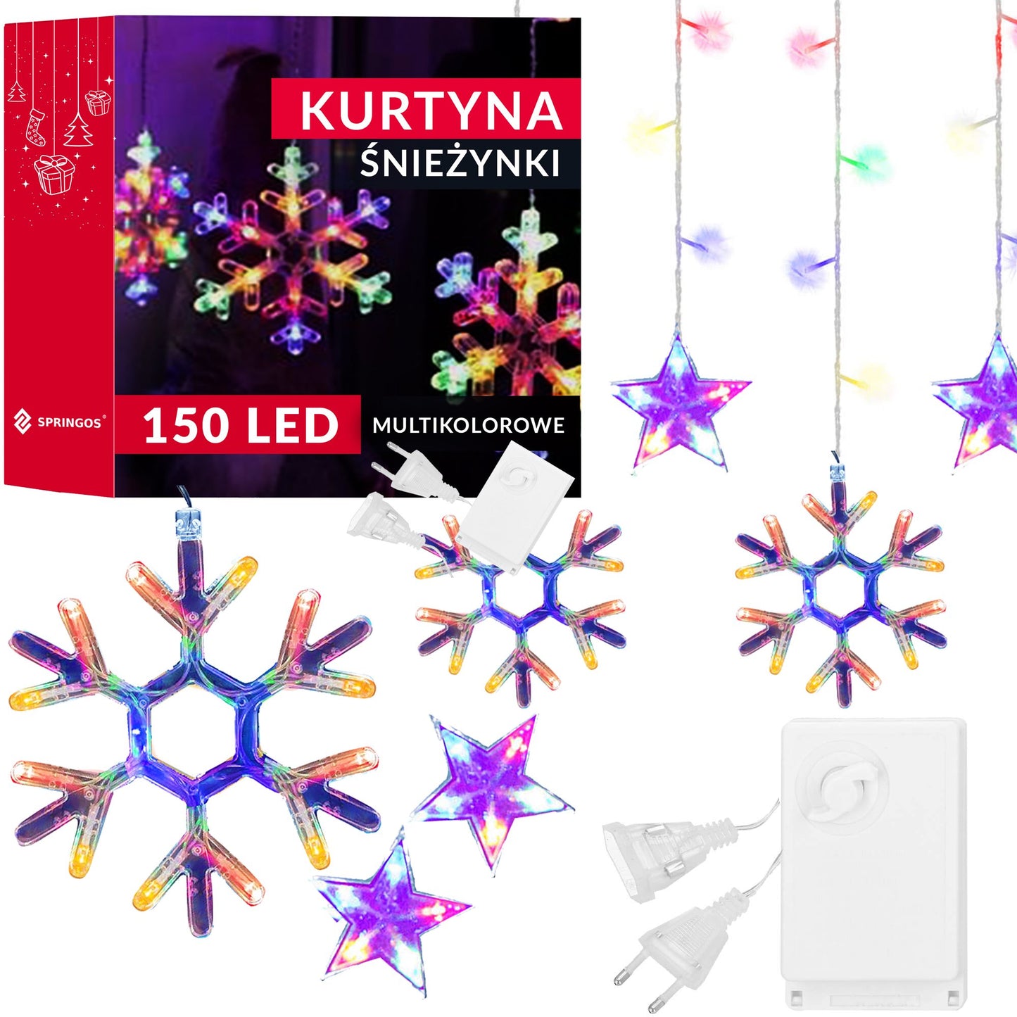 Kalėdinės lemputės  CL4137 150 Led