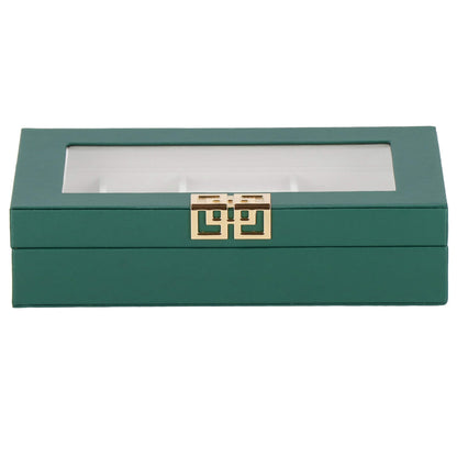 Papuošalų dėžutė žalios spalvos HA1042 23x14x5,5cm